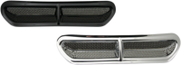 Thumbnail for CUSTOM DYNAMICS Fairing Vent Cover - Chrome HD-VENT-INSER-C