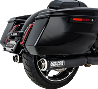 Thumbnail for VANCE & HINES Supersport Slip-On Mufflers - Black - Touring 46721