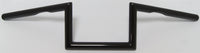 Thumbnail for Z Bar One Inch Dimpled 6 Inch Gloss Black
