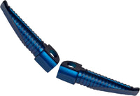 Thumbnail for Billet Aluminum Footpegs Blue Anodized
