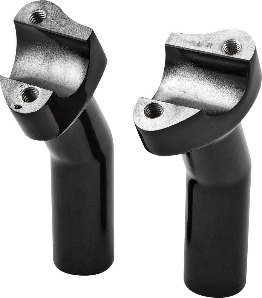 Forged Handlebar Riser Pullback Black 4.5"