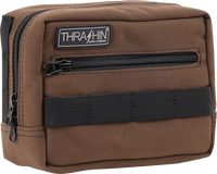 Thumbnail for THRASHIN SUPPLY CO. Handlebar Bag - Brown THB-0006