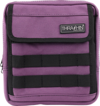 Thumbnail for THRASHIN SUPPLY CO. Handlebar Bag Slim - Purple THB-0033