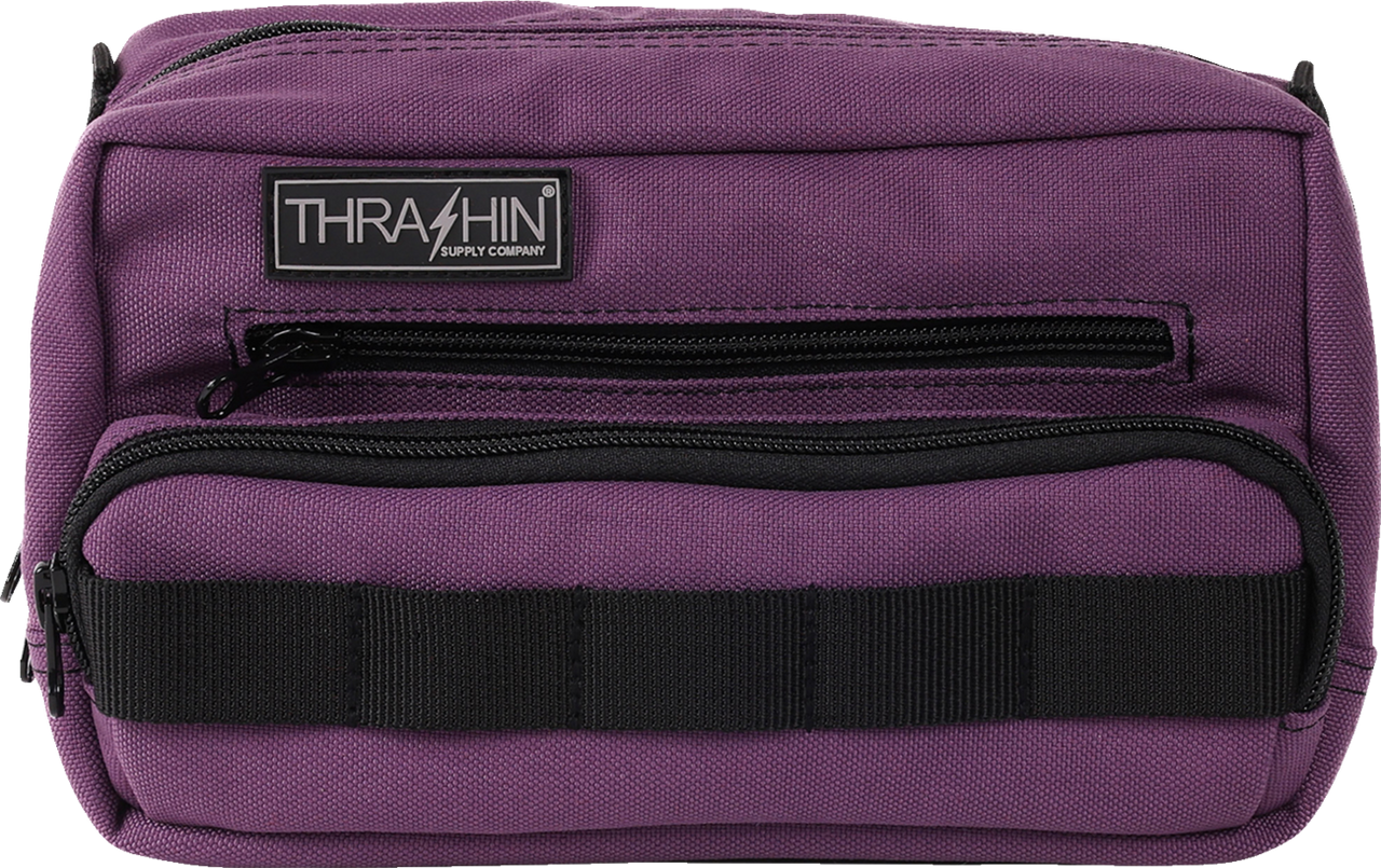 THRASHIN SUPPLY CO. Handlebar Bag Plus - Purple THB-0027
