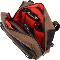 Thumbnail for THRASHIN SUPPLY CO. Handlebar Bag Plus - Brown THB-0009