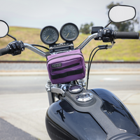 Thumbnail for THRASHIN SUPPLY CO. Handlebar Bag - Purple THB-0024