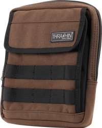Thumbnail for THRASHIN SUPPLY CO. Handlebar Bag Slim - Brown THB-0032
