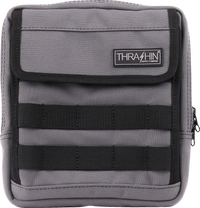 Thumbnail for THRASHIN SUPPLY CO. Handlebar Bag Slim - Gray THB-0030