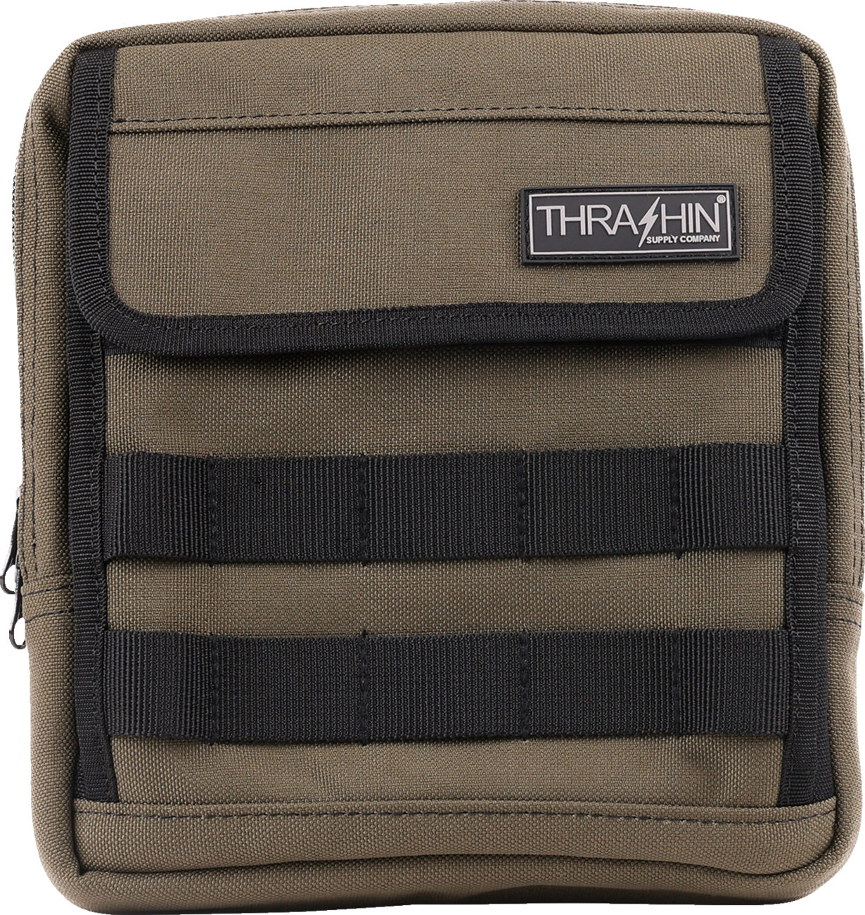 THRASHIN SUPPLY CO. Handlebar Bag Slim - Green THB-0031