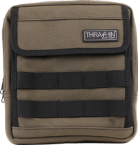 Thumbnail for THRASHIN SUPPLY CO. Handlebar Bag Slim - Green THB-0031