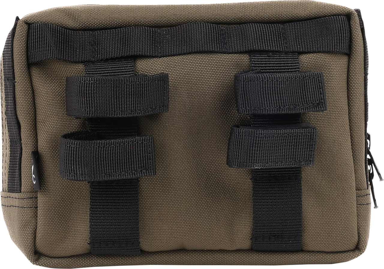 THRASHIN SUPPLY CO. Handlebar Bag - Green THB-0007