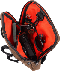 Thumbnail for THRASHIN SUPPLY CO. Handlebar Bag Slim - Brown THB-0032