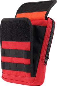 Thumbnail for THRASHIN SUPPLY CO. Handlebar Bag Slim - Red THB-0034