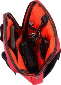 Thumbnail for THRASHIN SUPPLY CO. Handlebar Bag Slim - Red THB-0034