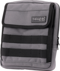Thumbnail for THRASHIN SUPPLY CO. Handlebar Bag Slim - Gray THB-0030