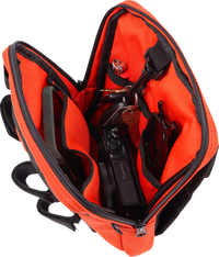 Thumbnail for THRASHIN SUPPLY CO. Handlebar Bag Slim - Orange THB-0035