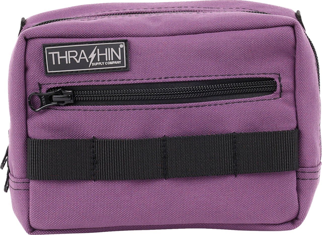 THRASHIN SUPPLY CO. Handlebar Bag - Purple THB-0024