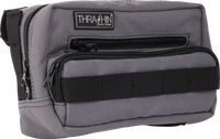 Thumbnail for THRASHIN SUPPLY CO. Handlebar Bag Plus - Gray THB-0018