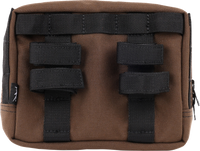 Thumbnail for THRASHIN SUPPLY CO. Handlebar Bag - Brown THB-0006