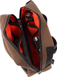 Thumbnail for THRASHIN SUPPLY CO. Handlebar Bag - Brown THB-0006