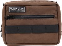 Thumbnail for THRASHIN SUPPLY CO. Handlebar Bag - Brown THB-0006