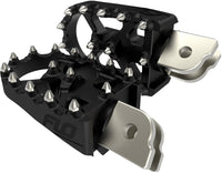 Thumbnail for Moto Style Footpeg Set Black M8 Softail