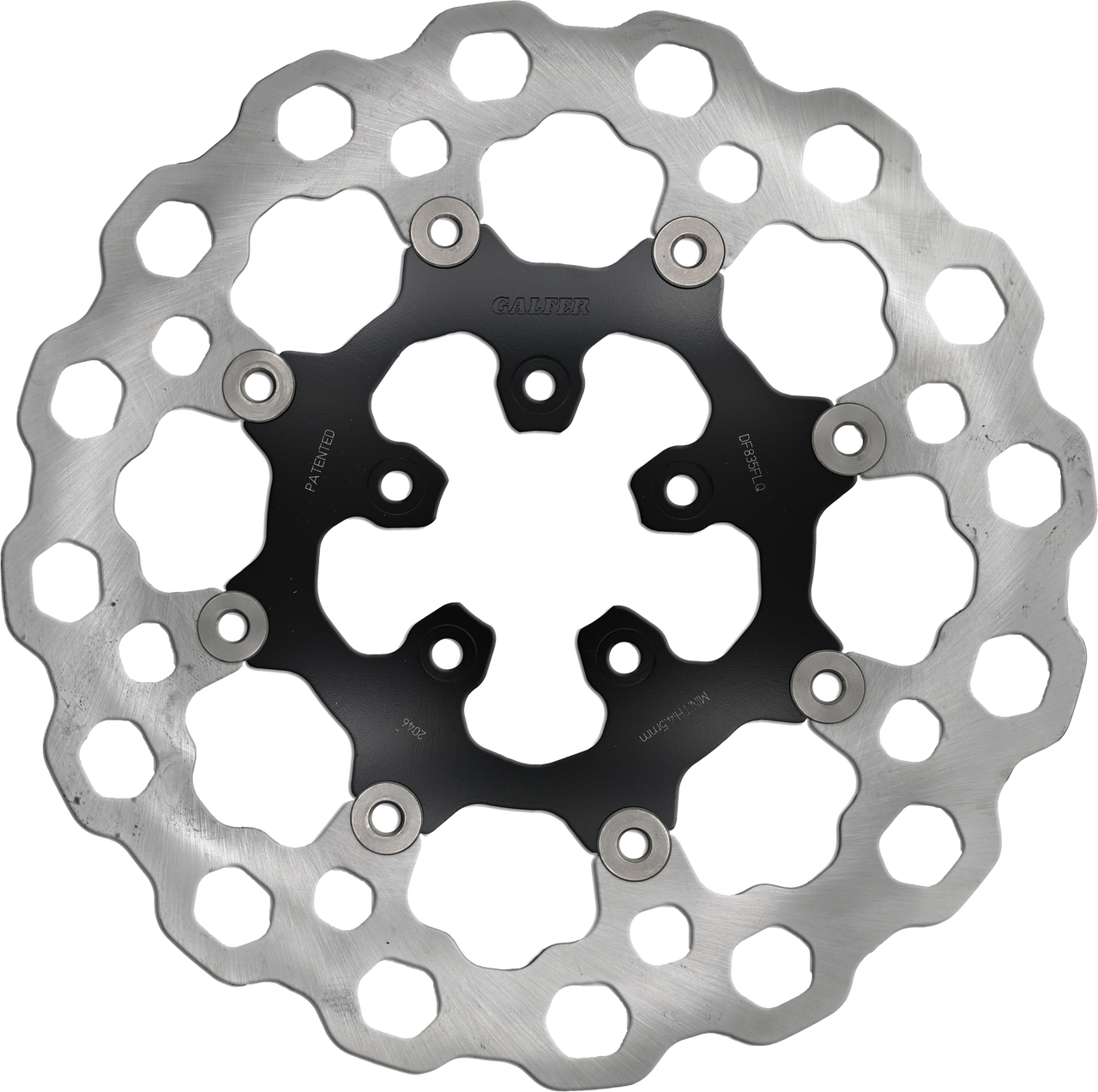 Rotor 11.8" Floating Cubiq Fr Black
