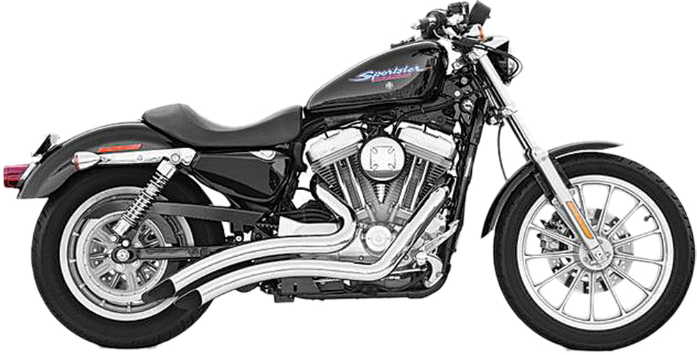Sharp Curve Radius Black Sportster
