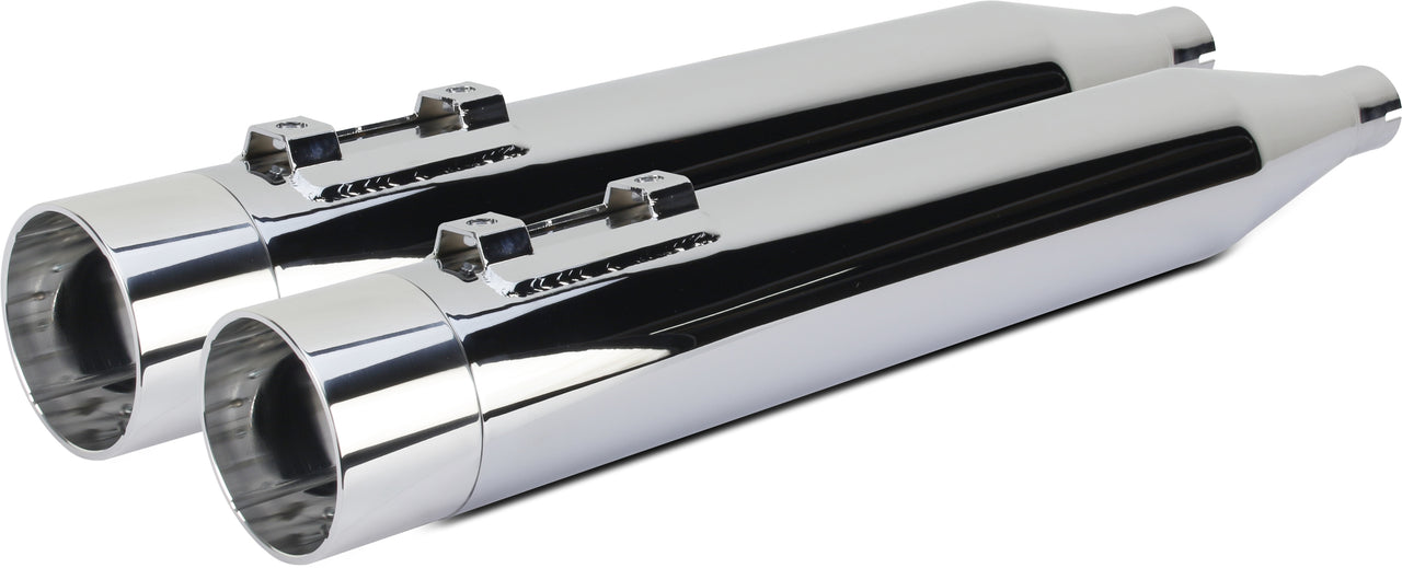 Comp S Slip On Touring Tc Chrome W/Pol End Cap