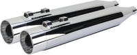 Thumbnail for Comp S Slip On Touring Tc Chrome W/Pol End Cap