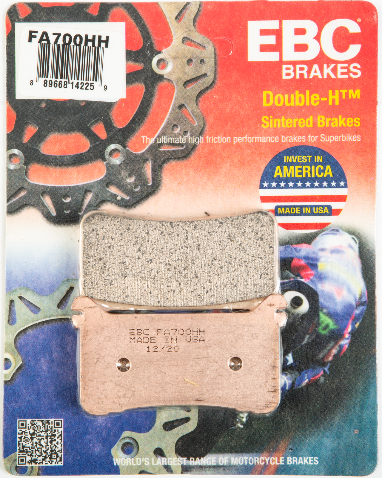 Brake Pads Fa700hh Double H Sintered