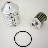 Thumbnail for Billet Reusable Oil Filter Chrome Xl 85 20