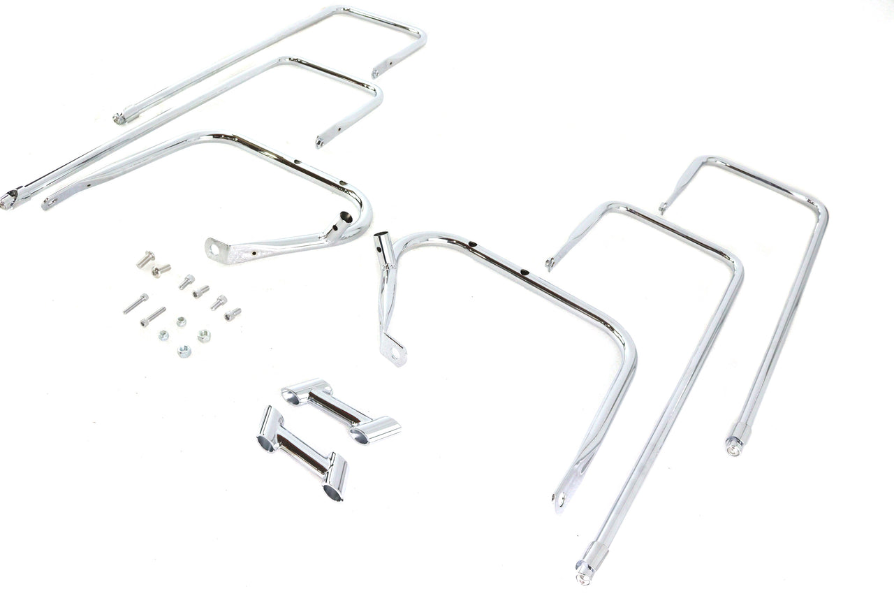 Saddlebag Guard Kit Chrome