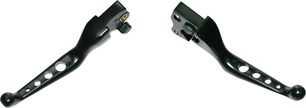 Custom Levers 4 Hole Black Xl 14 17