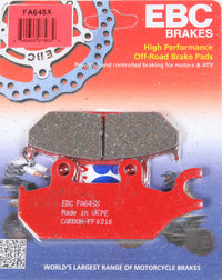 Thumbnail for Brake Pads Fa645x Carbon X Series