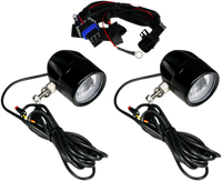 Thumbnail for CUSTOM DYNAMICS LED Fog Light - Indian - Black PB-FOG-IND-B