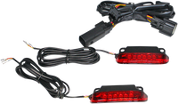 Thumbnail for CUSTOM DYNAMICS Luggage Rack Light Bar - Red CD-LR-10-R