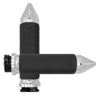 Thumbnail for Cable Throttle Memory Foam Grip Chrome