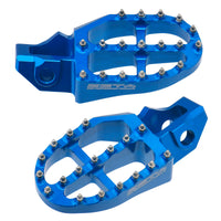 Thumbnail for Aluminum Footpegs Hus H Blue