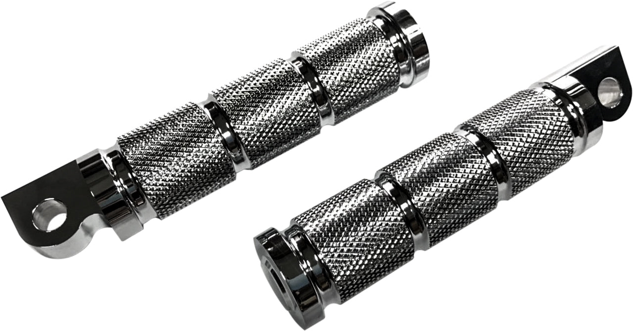 Rider Footpegs Retro Chrome Pre 2017