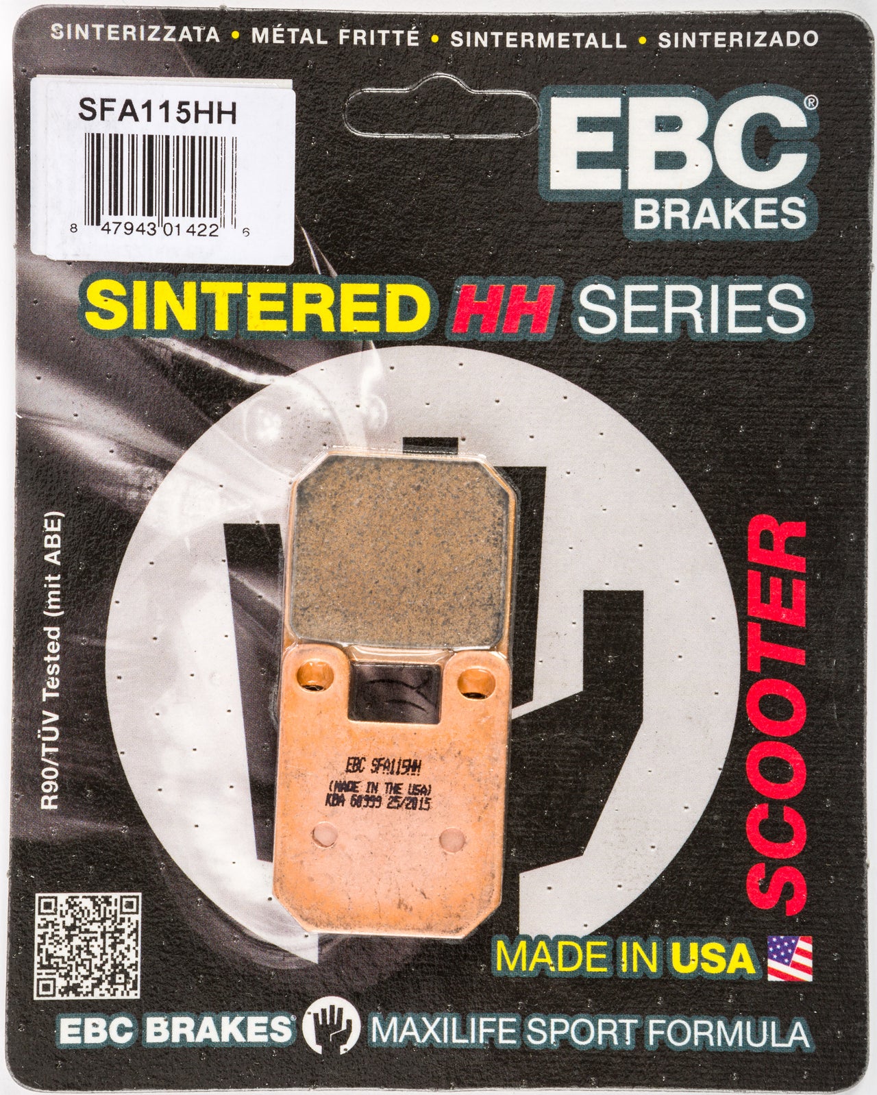 Brake Pads Sfa115hh Double H Sintered