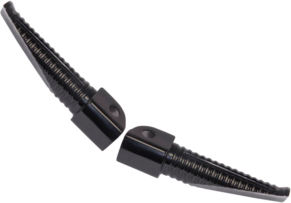 Billet Aluminum Footpegs Black Anodized