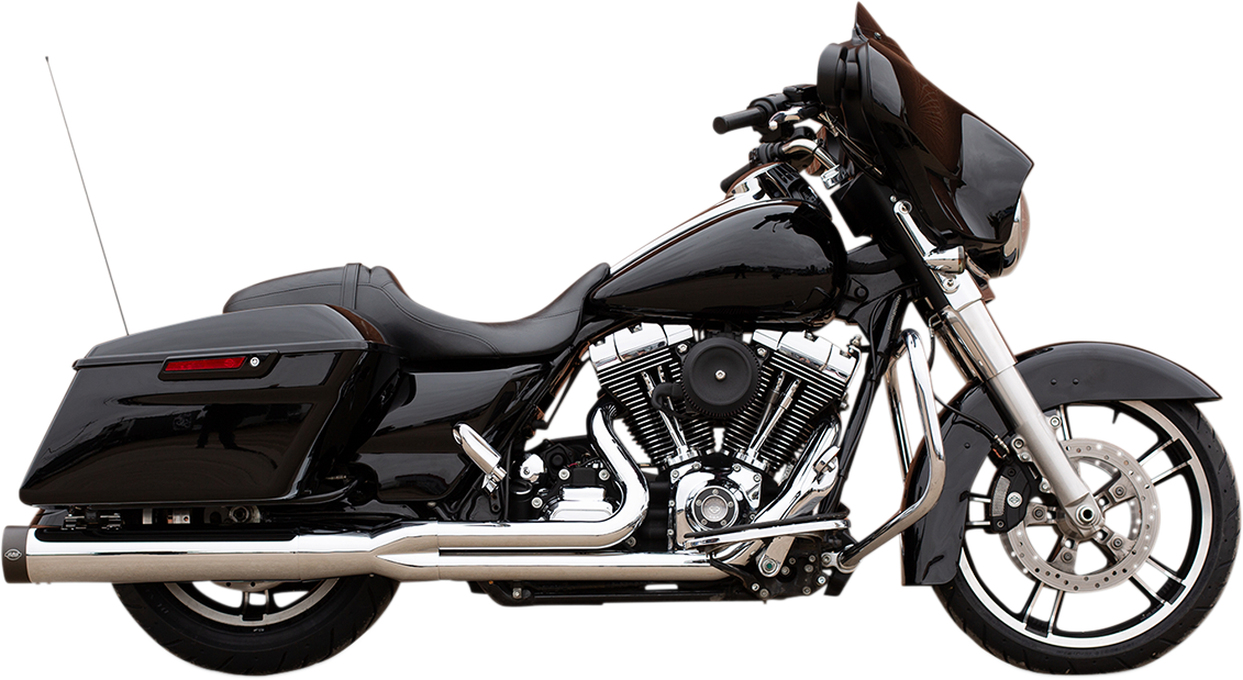 S&S CYCLE 2-into-1 Exhaust for '95-'16 FL - Chrome 550-0776