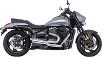 Thumbnail for Exhaust Outlaw 2 Into 1 Chrome Suz