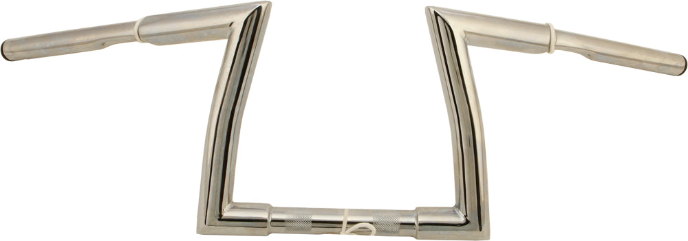 H Bar Z Bar 1 1/4" Knurl 31.5w 9"Rise Chrome