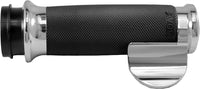 Thumbnail for Custom Contour Grips Cable Throttle Boss Chrome