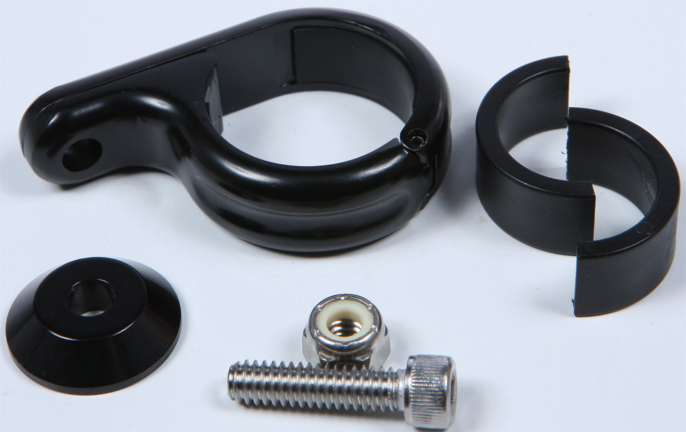Universal Clamp 1"   1 1/4" Black