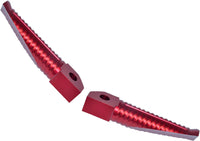 Thumbnail for Billet Aluminum Footpegs Red Anodized