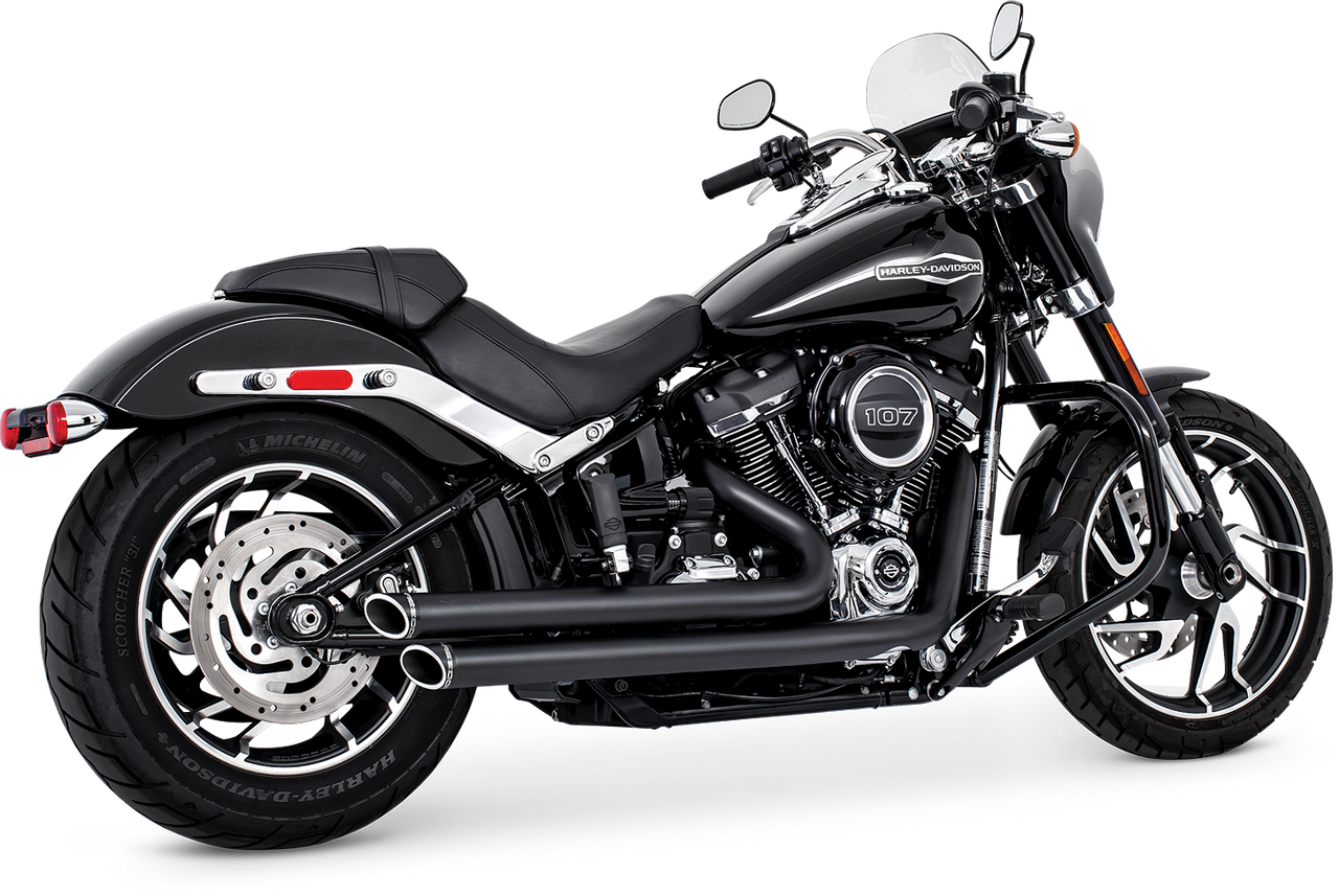 Independence Slash Black W/Black Tip M8 Softail