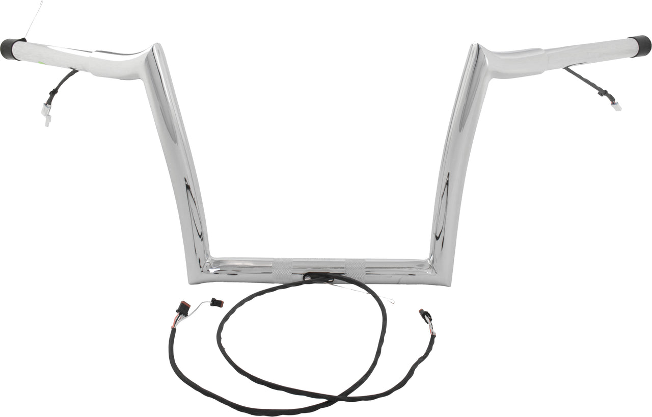 12" OEM Monkey Bar Pre Wired Chrome `15 Up Fltr